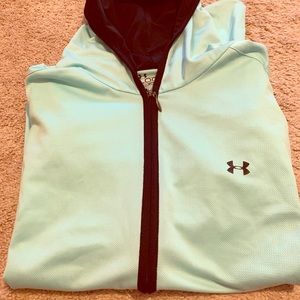 Blue Heat Gear Under Armour Hoodie
